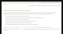 Desktop Screenshot of mackenzieengland.com